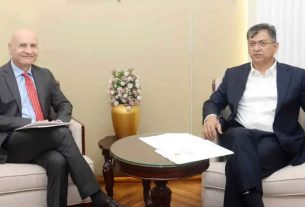 স্বরাষ্ট্রমন্ত্রীর সঙ্গে ইতালির রাষ্ট্রদূতের সাক্ষাৎ