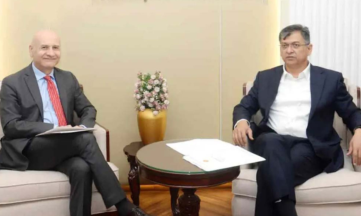 স্বরাষ্ট্রমন্ত্রীর সঙ্গে ইতালির রাষ্ট্রদূতের সাক্ষাৎ