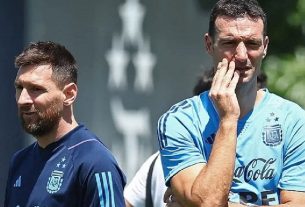 মেসি বিশ্বকাপ খেলবেন কি না, নিশ্চিত না স্কালোনি