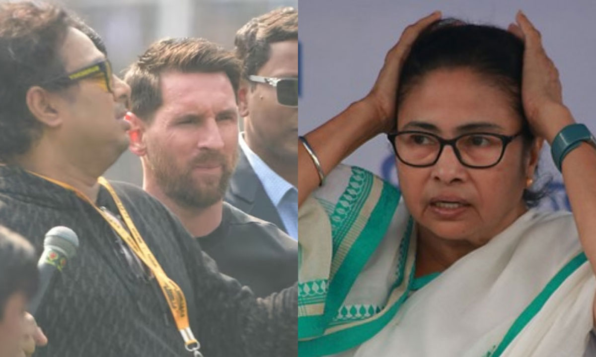 নির্বাচনে ভরাডুবির পর ‘মেসি কাণ্ড’ নিয়ে বিপাকে মমতার দল