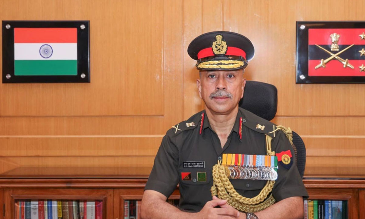 ভারতের সামরিক বাহিনীর সর্বোচ্চ পদে এলেন রাজা সুব্রামানি