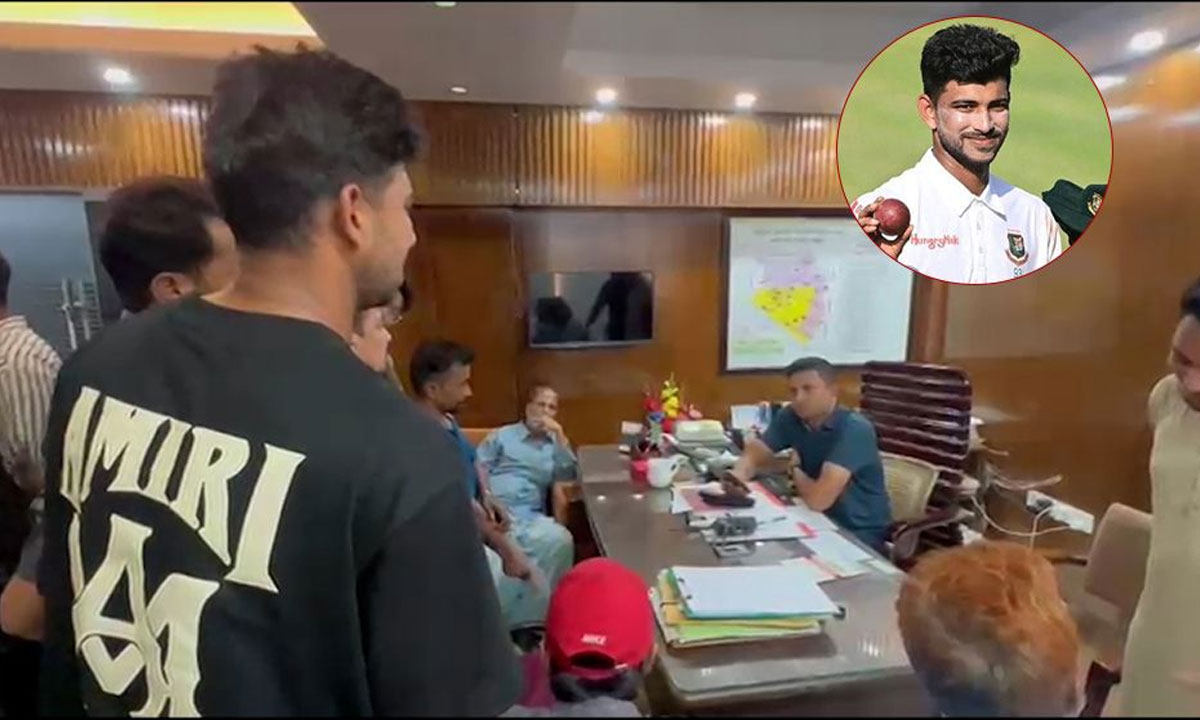 জাতীয় ক্রিকেটার নাঈম হাসানকে হেনস্তা: এসআইসহ ৩ পুলিশ প্রত্যাহার
