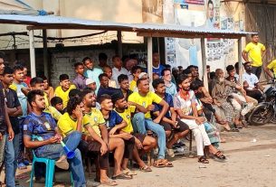 ব্রাজিল ভক্তদের উল্লাস, বড় পর্দায় বিশ্বকাপ উপভোগে উৎসবমুখর পরিবেশ