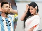 আর্জেন্টিনাকে উড়ন্ত চুমু দিলেন পরীমনি