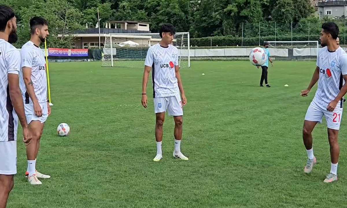 হামজা চৌধুরীর যোগদানে পূর্ণতা পেল বাংলাদেশ দল, সান মারিনোতে চলছে জোর প্রস্তুতি