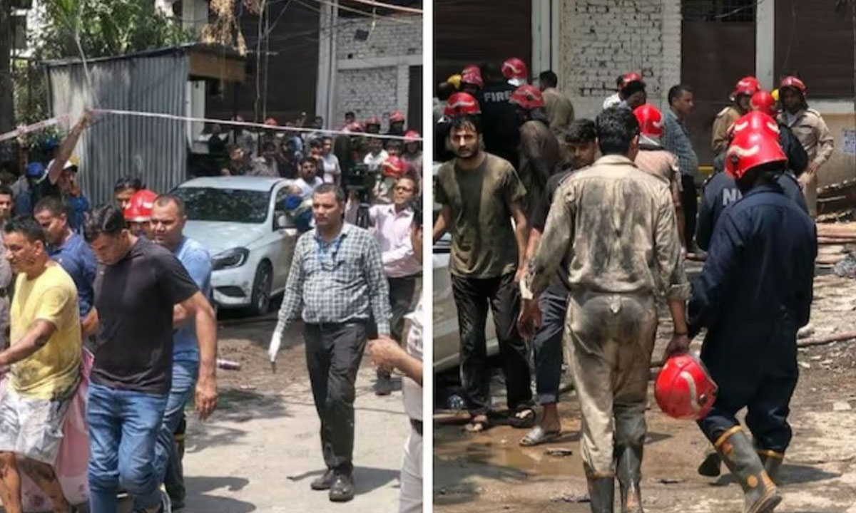 দিল্লির হোটেলে ভয়াবহ অগ্নিকাণ্ড, নিহত অন্তত ২১