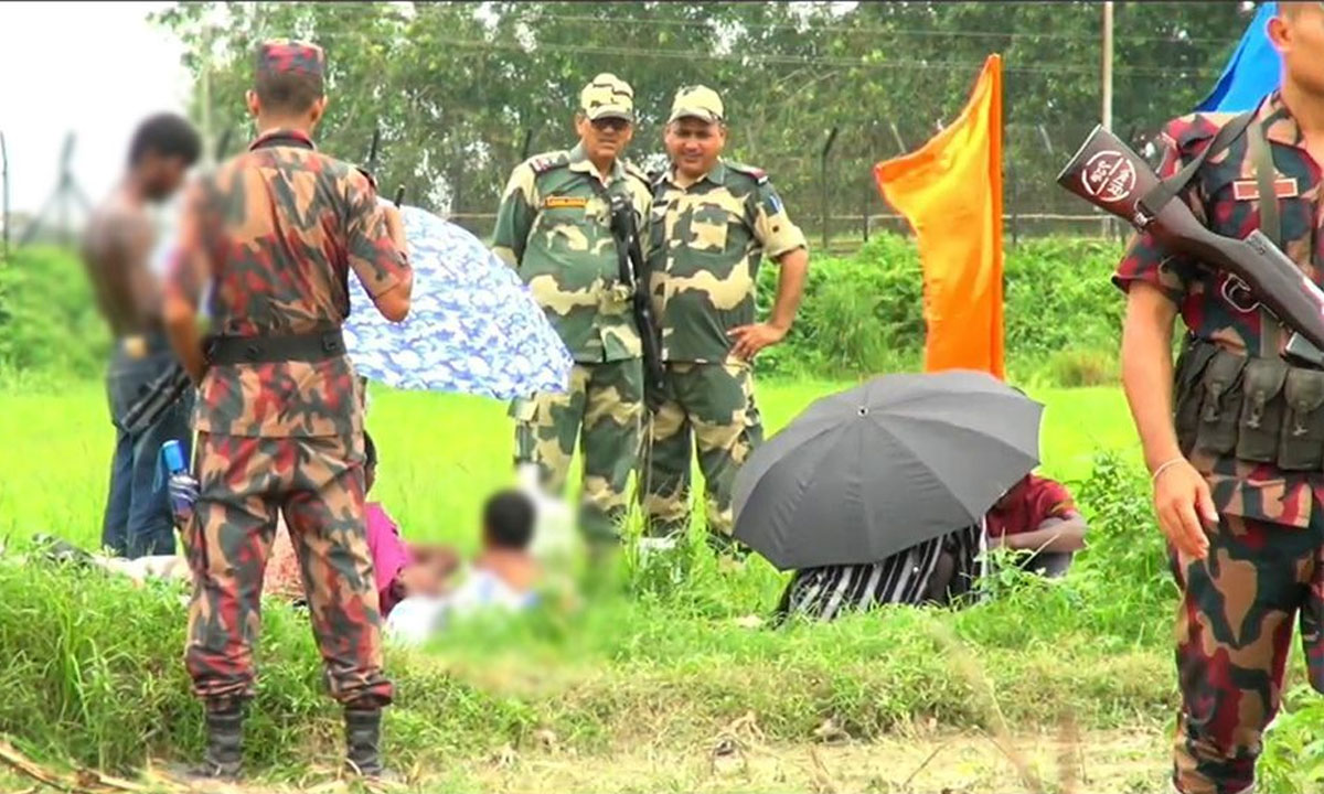 ৪৮ ঘণ্টা পেরিয়ে গেলেও পুশ ইন করা ৯ জনকে ফেরত নেয়নি বিএসএফ