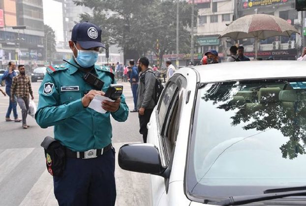 ঢাকায় একদিনে ট্রাফিক আইনে ১,৭৪৪ মামলা, ডাম্পিং ৫০৪ যানবাহন