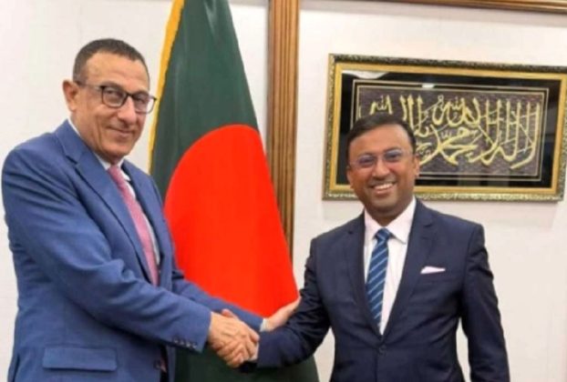 প্রধানমন্ত্রীর পররাষ্ট্র উপদেষ্টার সঙ্গে ফিলিস্তিনের রাষ্ট্রদূতের সাক্ষাৎ