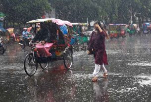 আগামী ২৪ ঘণ্টায় ৫ বিভাগে ভারি বৃষ্টিপাতের সতর্কতা
