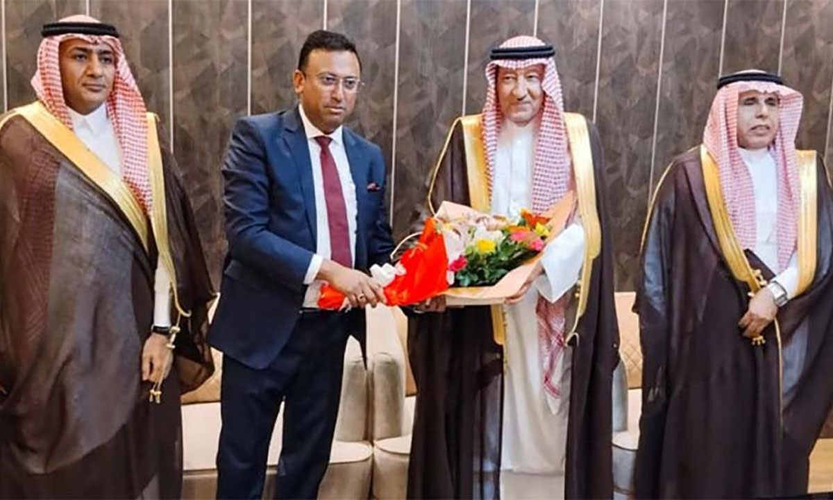 পররাষ্ট্রমন্ত্রী ও স্বরাষ্ট্রমন্ত্রীর সঙ্গে বৈঠকে সৌদি উপমন্ত্রী