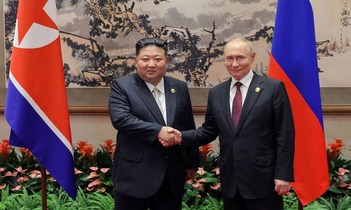 রাশিয়ার সঙ্গে সম্পর্ক আরও গভীর করার অঙ্গীকার কিম জং উনের