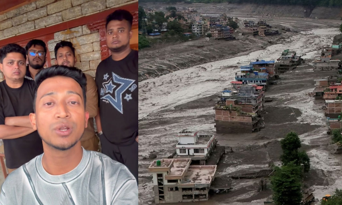 নেপালের ভয়াবহ বন্যায় নিরাপদে তাসরিফ খান ও তার দল