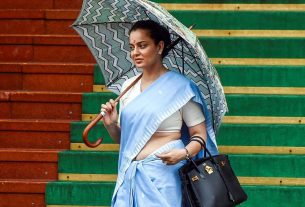 ৪৫ লাখের ব্যাগ, ২৭ লাখের ঘড়ি নিয়ে সংসদে কঙ্গনা রানাউত