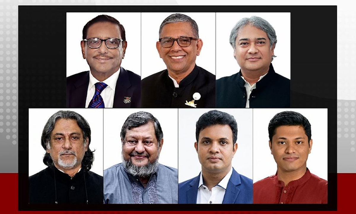 জুলাই গণঅভ্যুত্থান: ওবায়দুল কাদেরসহ ৭ জনের মৃত্যুদণ্ড