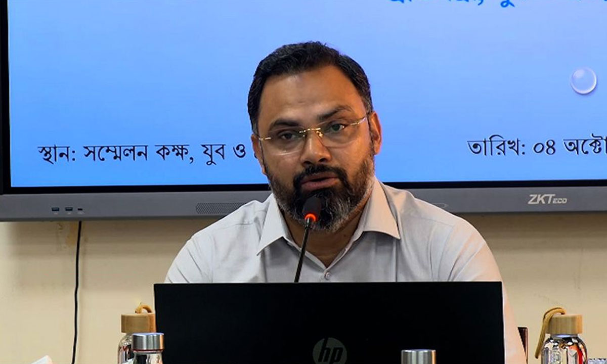 ব্যক্তি বিশেষের সিদ্ধান্তে টি-২০ বিশ্বকাপ খেলতে পারেনি বাংলাদেশ: ক্রীড়া প্রতিমন্ত্রী
