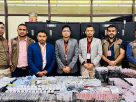 শাহজালাল বিমানবন্দর ও কমলাপুরে ১.১৩ কোটি টাকার পণ্য জব্দ
