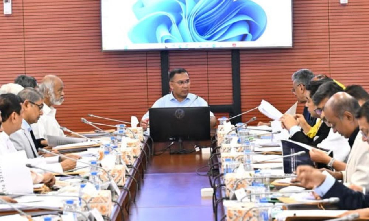 প্রধানমন্ত্রীর সভাপতিত্বে মন্ত্রিসভার বৈঠক চলছে