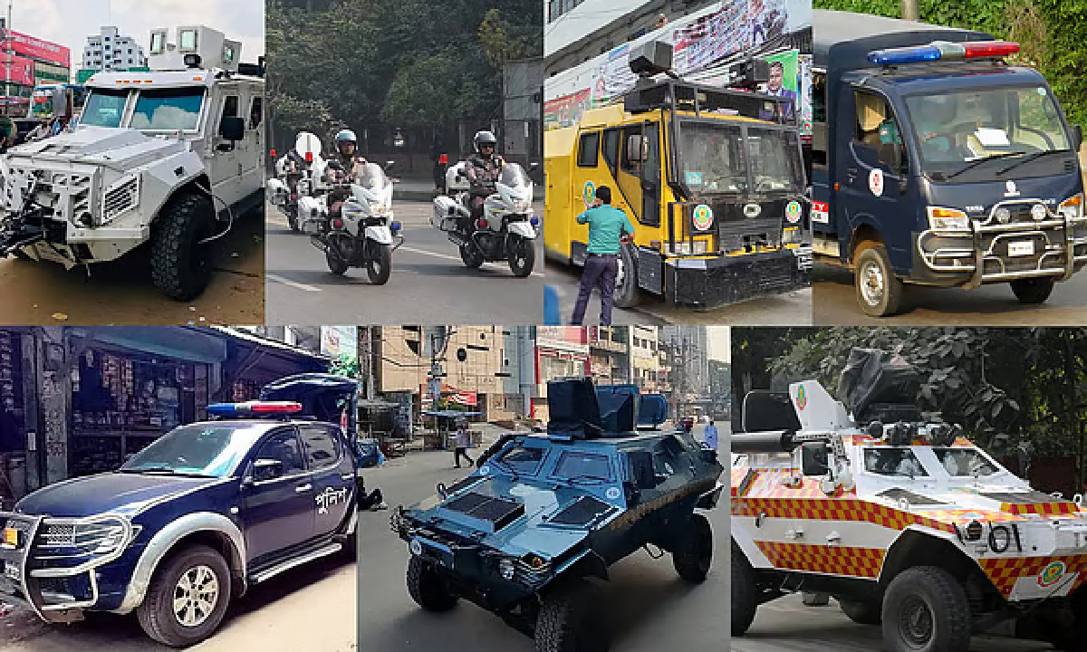 পুলিশের জন্য ৬ হাজার ৬০৯ কোটি টাকার গাড়ি কেনার উদ্যোগ