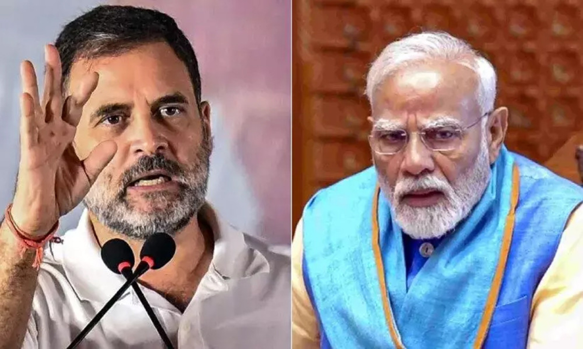 যা ইচ্ছে করুন, আমরা পিছু হটব না—মোদিকে রাহুল গান্ধীর হুঁশিয়ারি
